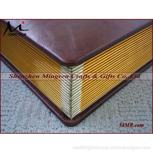 Wedding Silp-in photo Album,Wedding Albums,slip in album with golden edge